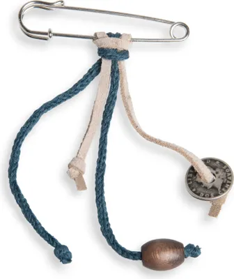 Produktbild von Knit Factory Brosche - Petrol