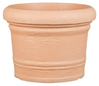 Produktbild von Formia, Pflanzgefäß aus Kunststoff, Terracotta, 50 cm Durchmesser, 38 cm Höhe, 42 l Volumen