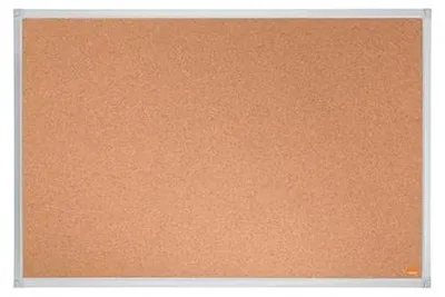 Obrázok produktu pre Korková tabuľa, 90x60 cm, hliníkový rám, NOBO "Essentials"