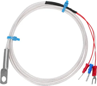 Obrázek produktu pro Snímač teploty sonda PT100 termistor měření teploty sonda kulatý otvor Patch Type1m