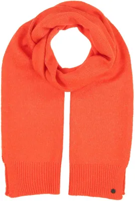 Productafbeelding van FRAAS sjaal Knitted Scarf Exotic Orange oranje