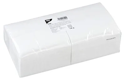 Image de PAPSTAR  17999 PAPSTAR Bistro-Servietten, 330 x 330 mm, 2-lagig, weiß