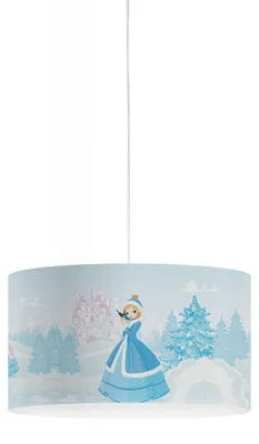 Zdjęcie produktu dla Sospensione Moderna 1 Luce In Polilux Xxl Decokids Principessa  Italy