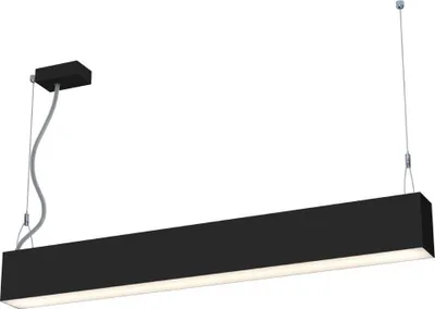 Produktbild von Eglo 66923 SEALZA 1 LED Hängeleuchte 65W 1425x70mm Schwarz Eloxiert Neutralweiss