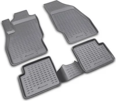 Image de ELEMENT Tapis de sol 3D en caoutchouc compatibles avec Opel Corsa, 2006-2014 | 4 pièces