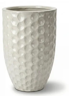 Zdjęcie produktu dla Doniczka ceramiczna Provencelia MEROVEE Kremowy, Ø23 cm x H35 cm, mrozoodporna