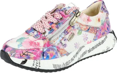 A single sneaker is shown from a side-diagonal view against a white background.