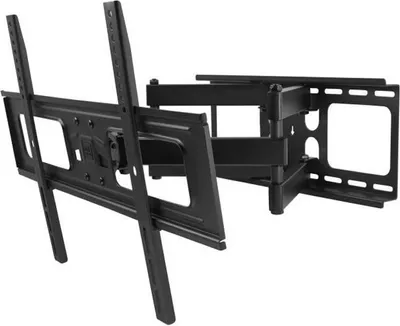 Obrázok produktu pre Nástenný držiak na televízor, otočný a naklápateľný, 32–90 palcov, max. 60 kg, VESA 200x200 až 600x400, vzdialenosť od steny 64–510 mm