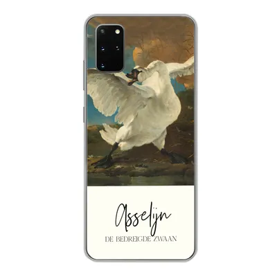 Produktbild von MuchoWow® Handyhülle Schutzhülle Hülle für Samsung Galaxy S20 Plus Der gefährdete Schwan - Asselijn - Alte Meister Silikon Softcase Handy Hülle - Hartschale