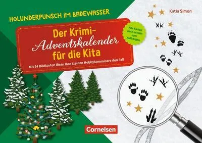 Produktbild von Holunderpunsch im Badewasser - Der Krimi-Adventskalender für die Kita 2021