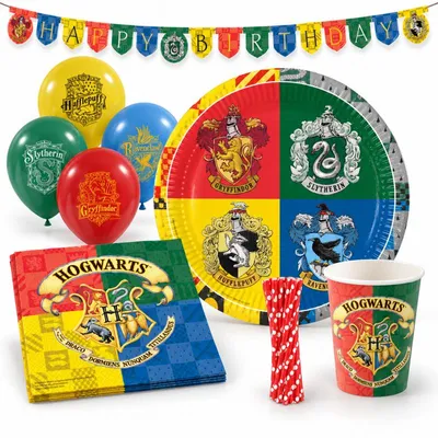 Produktbild von Harry Potter Partyset M Kindergeburtstag Geburtstag Partydeko