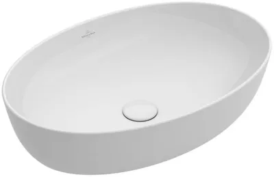 Zdjęcie produktu dla Villeroy & Boch umywalka nablatowa ARTIS 610 x 410 mm, bez przelewu biała 41986101