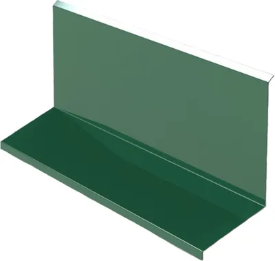 Zdjęcie produktu dla Okładzina górna RS 200, 3 mm, cynk malowany, zieleń mchu (RAL 6005)