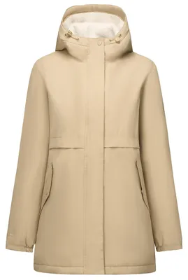 Imagen del producto de Regatta - Chaqueta "Brielly" impermeable para mujer, modelo RG13745 (talla 40 DE), color amarillo mostaza/amarillo vainilla claro
