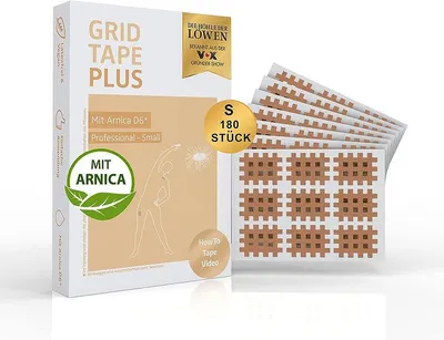 Produktbild von Aktimed Grid Tape Plus Gitterpflaster Small mit Arnika
