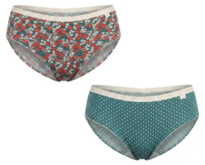 Immagine prodotto di Janira, confezione da 2, slip da donna in cotone, modello brislip, articolo 1032361