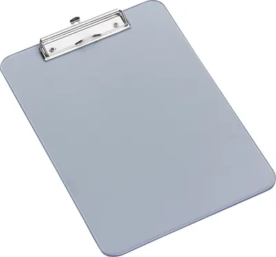 Produktbild von Klemmbrett A4 Acryl glasklar Packung mit 12 Stück