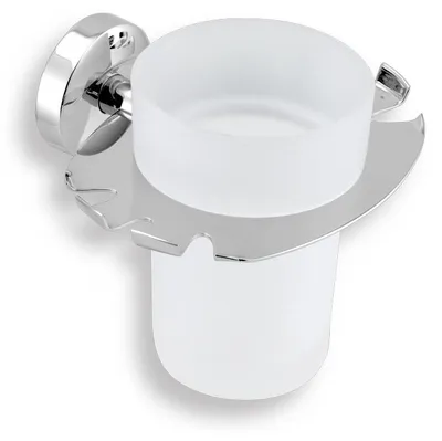 Produktbild von Novaservis Zahnbürsten- und Glashalter Metalia 11 Chrom