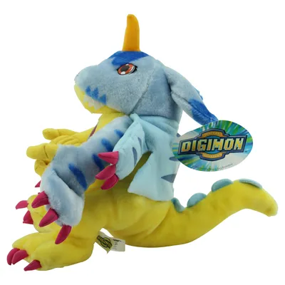 Produktbild von Sweety Toys 7615 Digimon Gabumon Plüsch Plüschfigur 40 cm hoch Lizenz