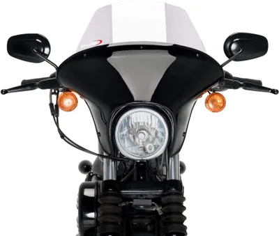 Produktbild von PUIG Batwing SML Touring klare Windschutzscheibe für Harley Davidson