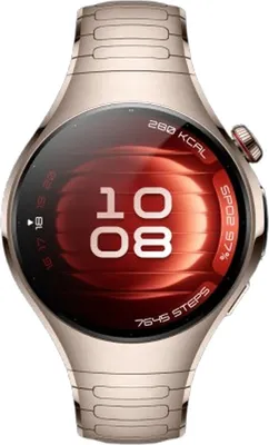 Produktbild von Watch 5, 42 mm, Sandgoldenes 904L Edelstahlgehäuse mit sandgoldenem Titanarmband