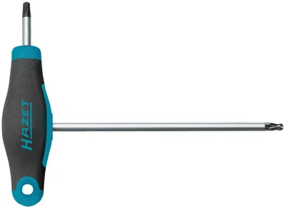 Produktbild von HAZET Schraubendreher, mit T-Griff 829KKT-T9, Innen TORX Profil, SW T9