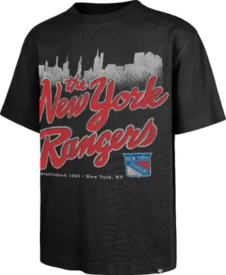 Produktbild von SS26 '47 NHL New York Rangers Sigma '47 Foundation Tee Flint, Farbe: Schwarz, Größe: XXL