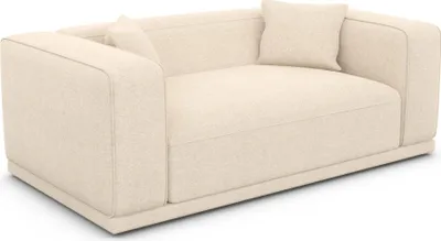 Produktbild von Strukturstoff 2-Sitzer Couch Diora Creme