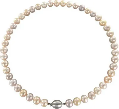Produktbild von Collier - Zuchtperlen Gold 750 18K - weiß