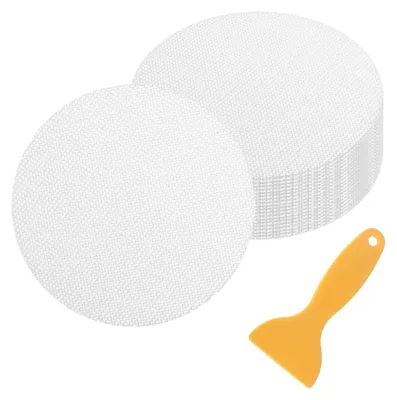 Produktbild von 24 transparente Anti-Rutsch-Aufkleber für Bad und Dusche, selbstklebende Sicherheitspads 10 cm Ø, Anti-Rutsch-Duschmatten, Anti-Rutsch-Pads für die Badewanne (rund)