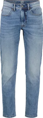 Produktbild von Lerros - Herren 5-Pocket-Denimstyle in Used-Optik (2009320), Größe:W31, Länge:L32, Farbe:light blue used wash (430)