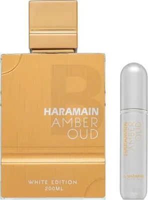 Image de Al Haramain Amber Oud White Edition eau de parfum unisexe 200 ml