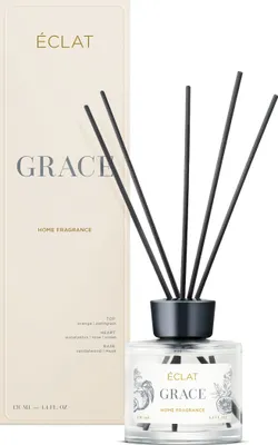 Produktbild von ÉCLAT Grace Raumduft + Duftstäbchen, langanhaltender Lufterfrischer, 130ml