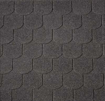 Produktbild von 3 m² Biberschindeln schwarz, Schindeln Dachschindeln Dachpappe Bitumen