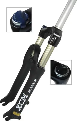 Image de Fourche à suspension SR Suntour SF18 XCM-JR-AIR-SL-LO DS 20' x 2,2 1,1/8' SL 255 mm A-Head mat, noir