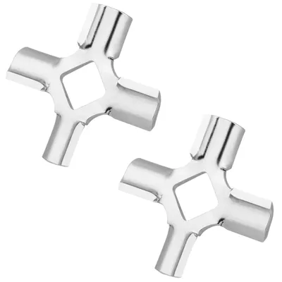 2er-Pack Edelstahl Fleischwolfmesser für Standmixer
