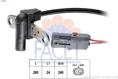 Produktbild von FACET 9.0023 Kurbelwellensensor Impulsgeber für RENAULT TWINGO I (C06)