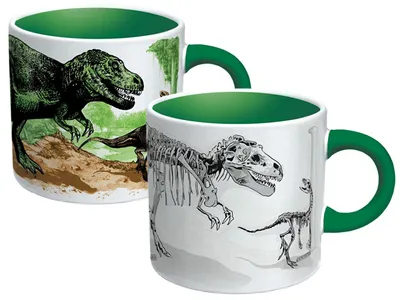 Productafbeelding van Dinosaurus mok met warmtegevoelige verandering