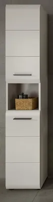 Produktbild von Badezimmer Hochschrank "Cover" in Kaschmir Badschrank 30 x 185 cm