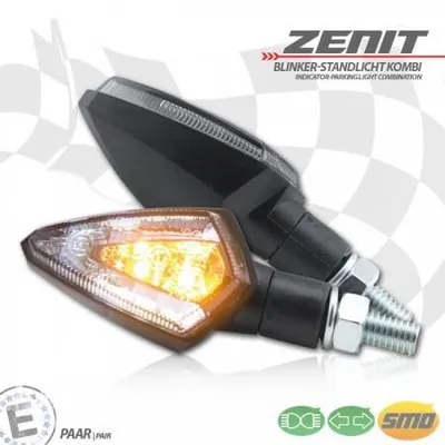 Produktbild von LED-Blinker Standlichtkombi Zenit schwarz