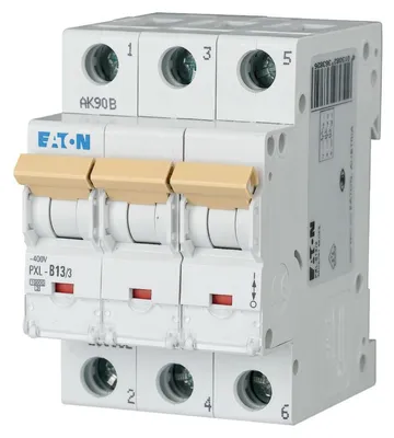 Obrázok produktu pre Eaton PXL-B13/3, Miniatúrny istič, 10000 A, IP20