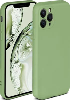 Produktbild von Soft-Case für Apple iPhone 12 Pro, Farbe:Bambusgrün
