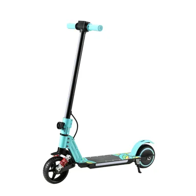 Produktbild von S5 Kinder-Elektroscooter, 130 W, 24 V 2,5 Ah, 14 km/h, 70 kg, hellblau