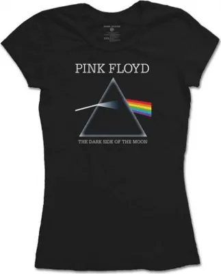 Produktbild von Pink Floyd Dark Side of the Moon Refract Black M Damen T-Shirt