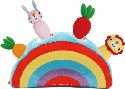 Produktbild von Fisher-Price Baby Stofftier - Regenbogen