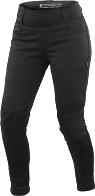 Zdjęcie produktu dla Legginsy motocyklowe damskie Trilobite, czarne, rozmiar 26/34