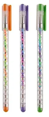 Produktbild von Rainbow Power Gelstifte 3 Stück, TRENDHAUS, Gelschreiber mit Farbverläufen