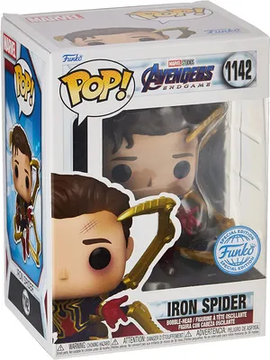 Produktbild von Avengers Endgame Funko POP! Movies PVC-Sammelfigur - Iron Spider (Unmasked Special Edition) (1142)