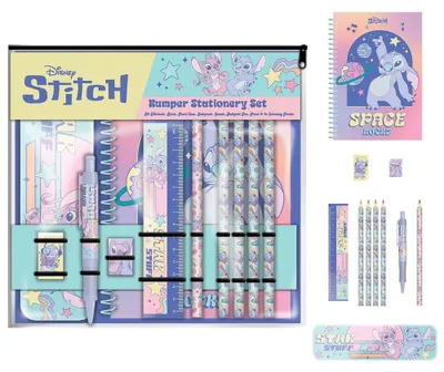 Produktbild von Stitch-Schreinset mit Notizbüchern, Stiften und Aufklebern