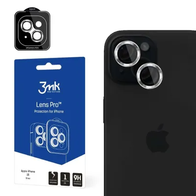 Produktbild von 3mk Hybridglas Lens Protection Pro für iPhone 15  Kamera Objektiv Kameralinse 0,04mm 9H